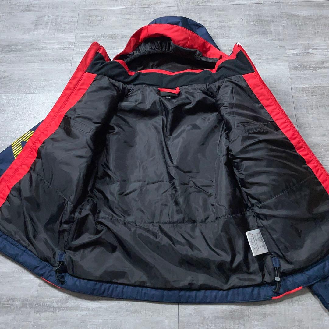 美品 MIZUNO ミズノ スキーウェア 140cm スノーウェア N-XT 赤
