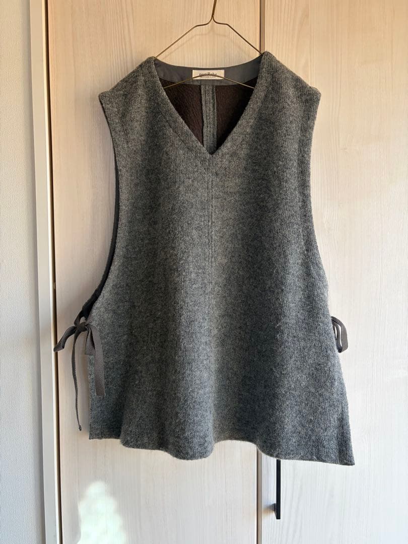 nest Robe クォーターフェイスエプロンベスト