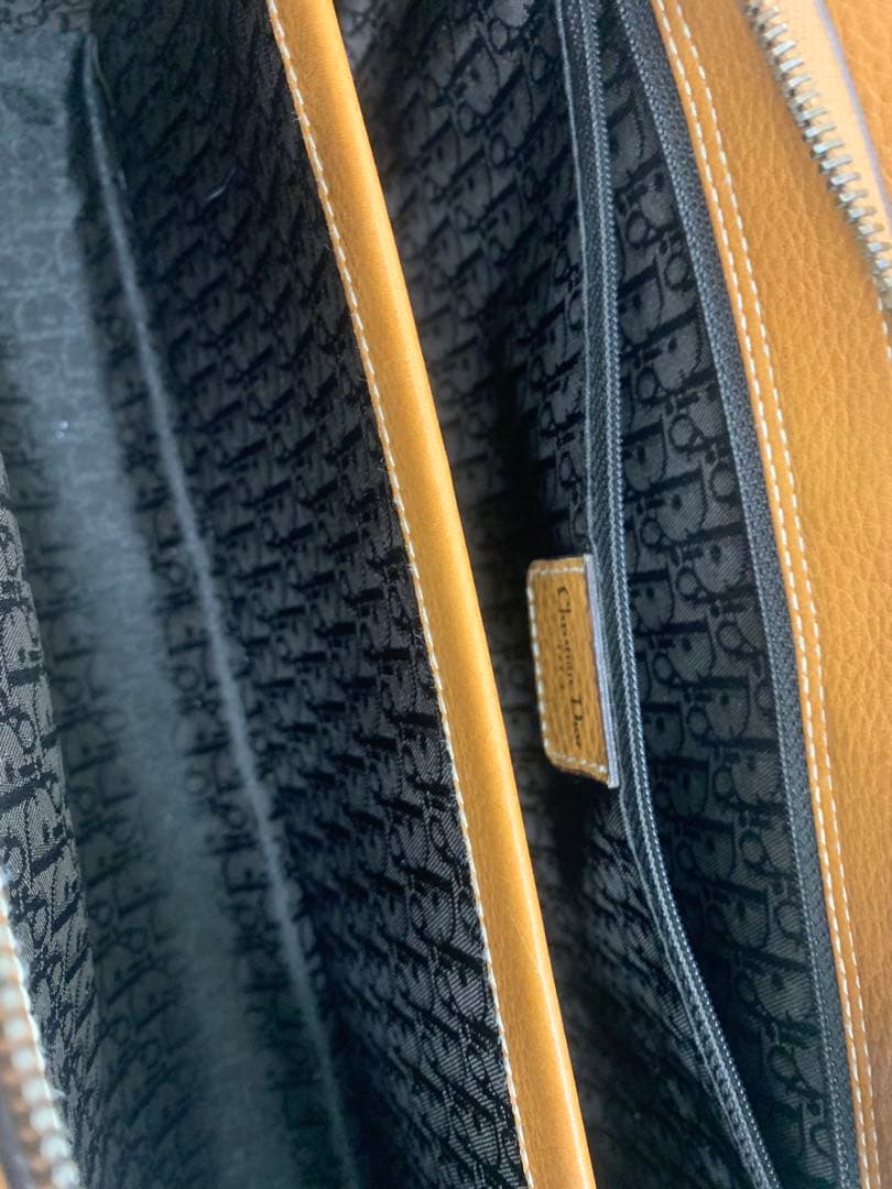 Dior ブラウンレザー ハンドバッグ