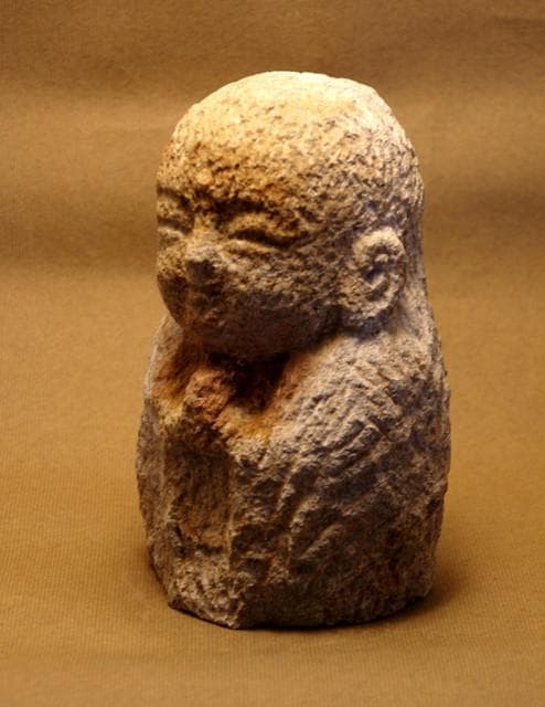 メルカリ出品石地蔵2　NO175