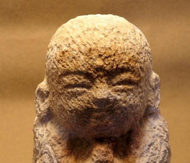 メルカリ出品石地蔵2　NO175