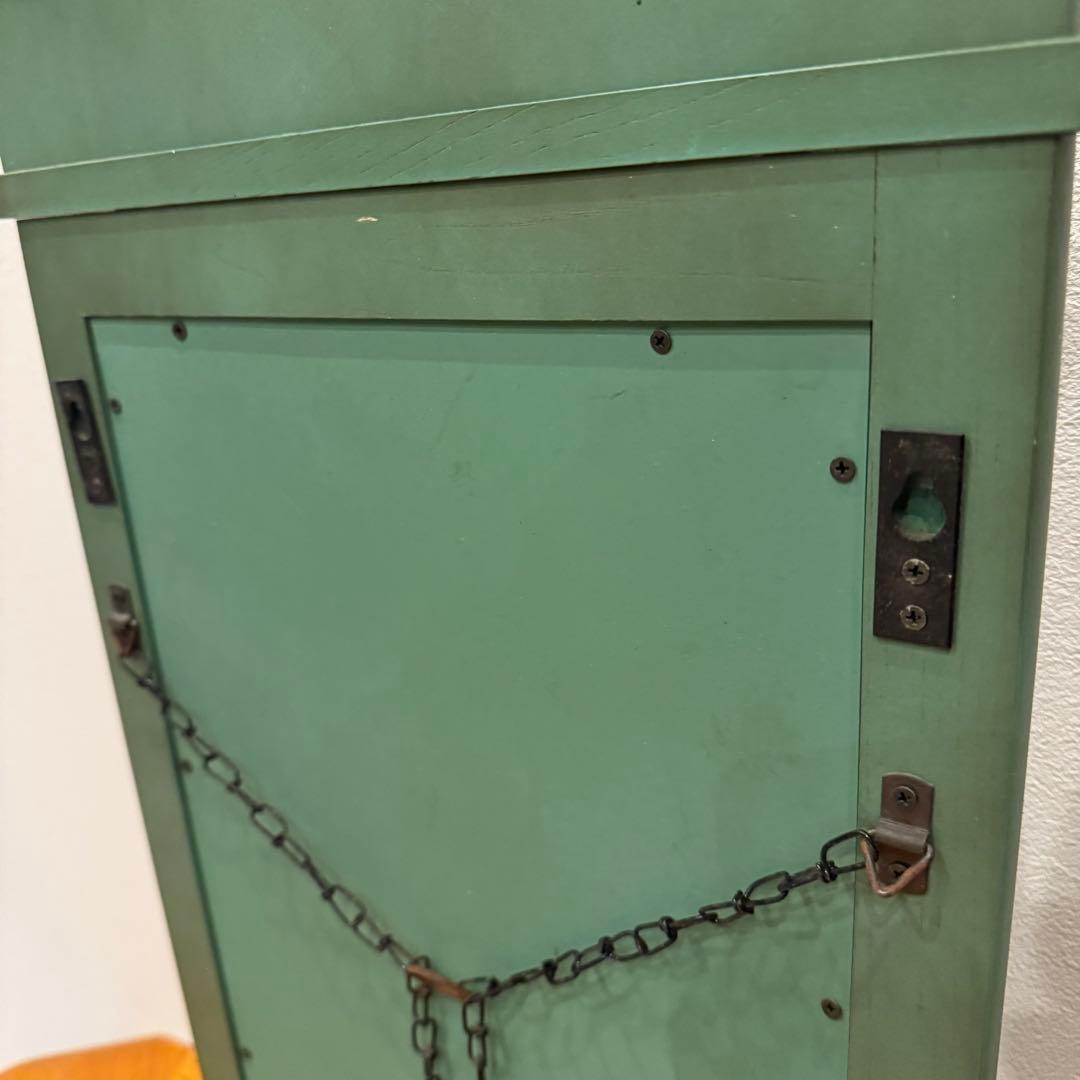 【カリモク】ウォールミラー & マガジンラック 2点セット