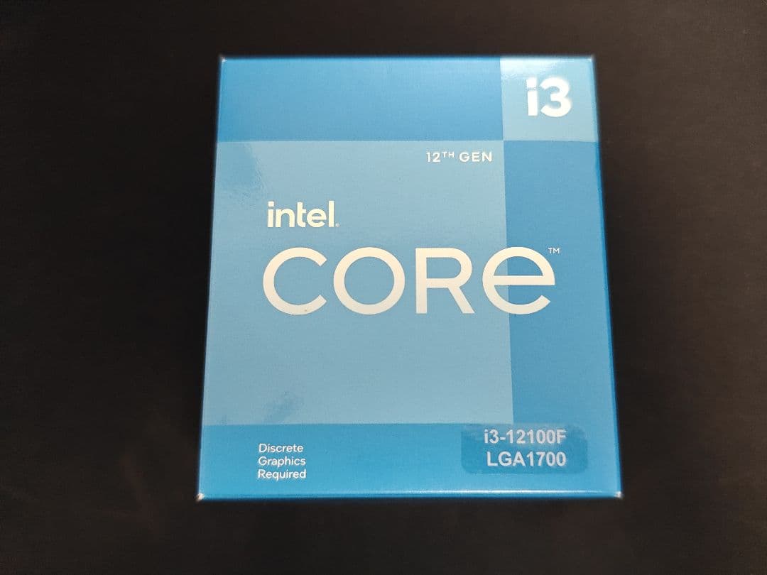 Intel Core i3-12100F BOX版