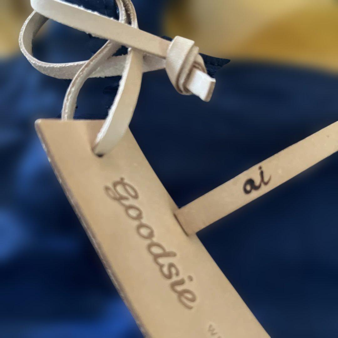 スクモレザー 本藍染トートバッグ