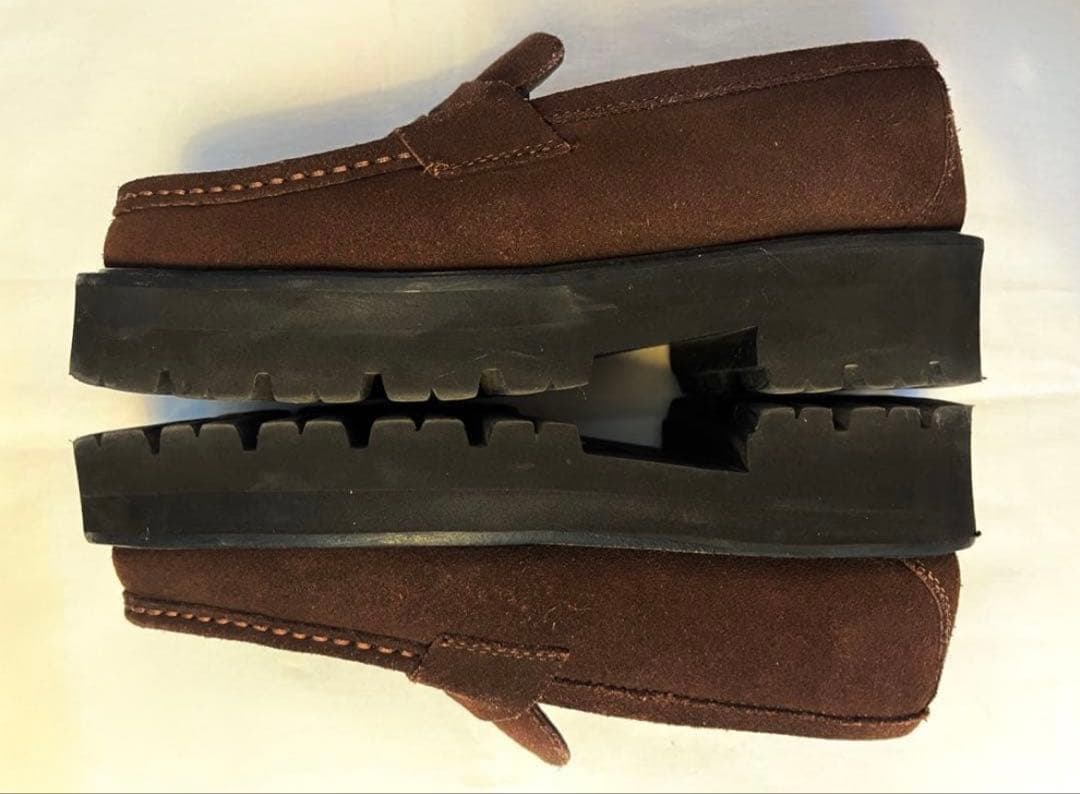 Caminando ブラウン ローファー