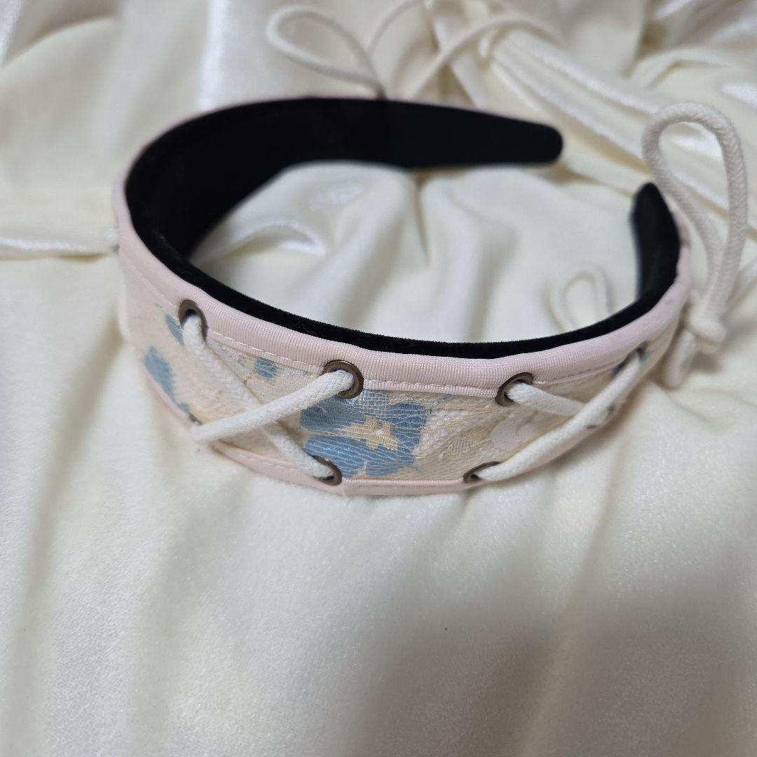 OZZONチャイナビスチェワンピ・カチューシャセット