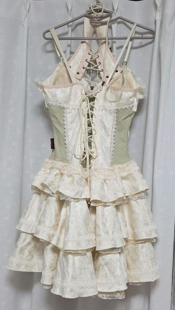 OZZONチャイナビスチェワンピ・カチューシャセット