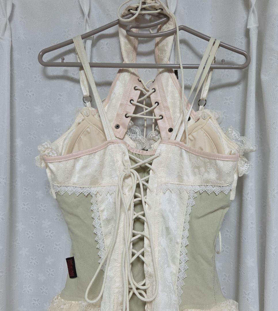 OZZONチャイナビスチェワンピ・カチューシャセット