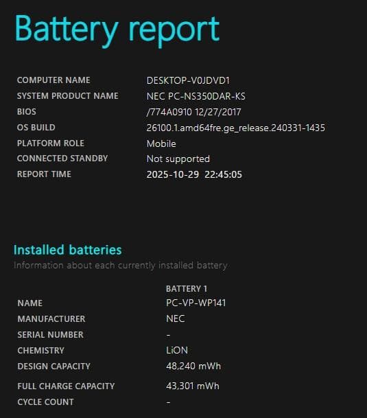 NECノートパソコン Core i3/8GB/新品SSD/Windows11
