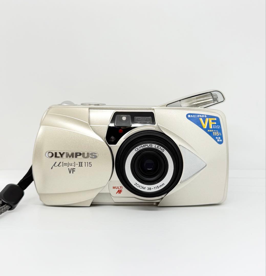 【完動品】OLYMPUS μ -II 115 VF フィルムカメラ 動作確認済み