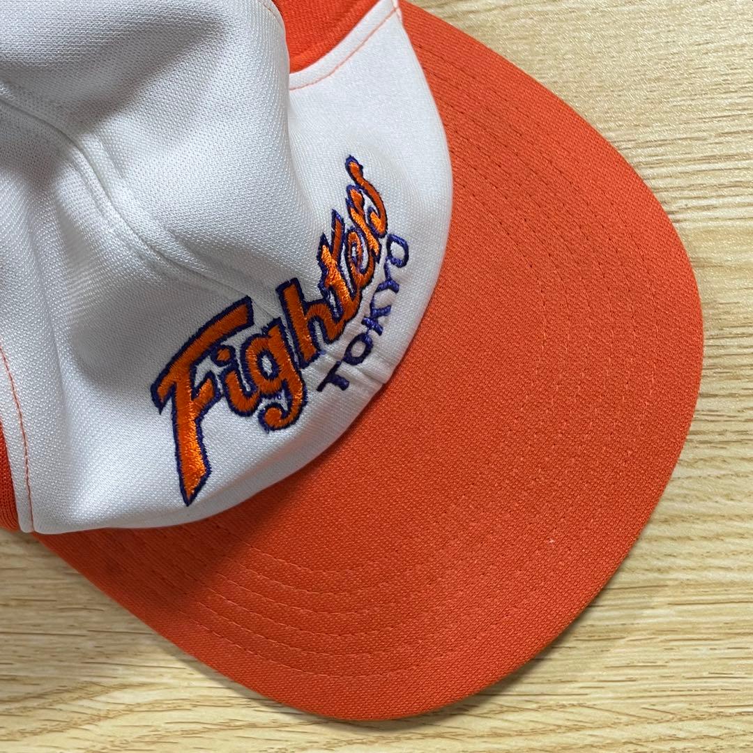 日本ハムファイターズ東京 時代キャップ 帽子オレンジ/ホワイト