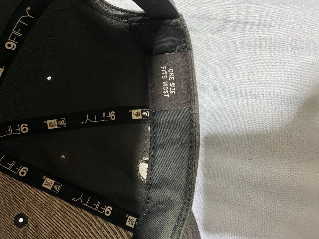 New Era ベースボールキャップ グレー