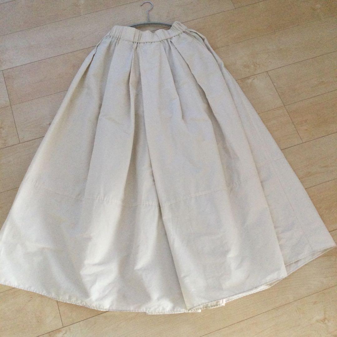 lohen スカートパンツ　アイボリー　バーニーズ銀座限定色