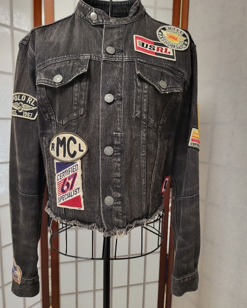 Polo RL パッチ付きデニムジャケット