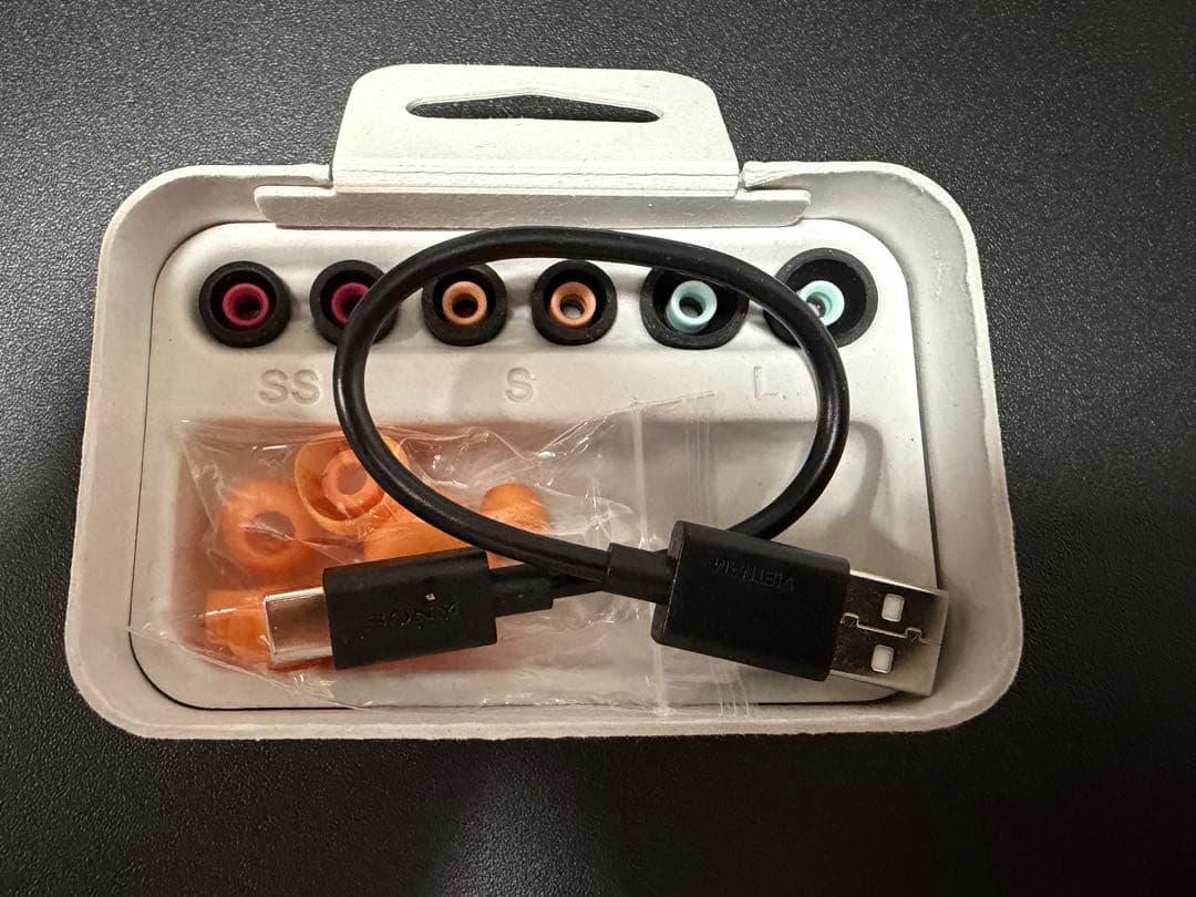 美品　SONY WF-1000XM5 ワイヤレスイヤホン ブラック