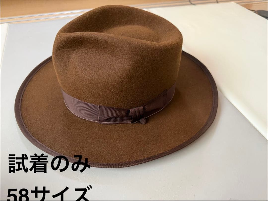 完売品　STETSON / WHIPPET CLN ブラウン