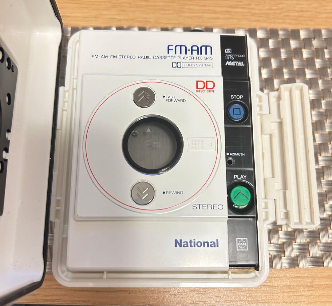 ナショナル ステレオラジオカセットプレーヤー ALL WEATHER ジャンク品