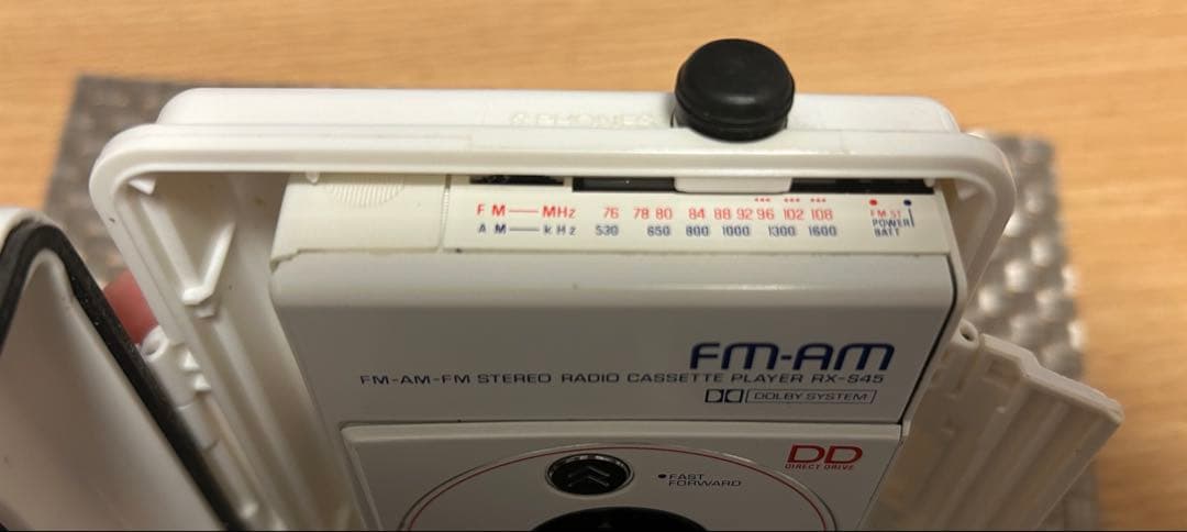 ナショナル ステレオラジオカセットプレーヤー ALL WEATHER ジャンク品