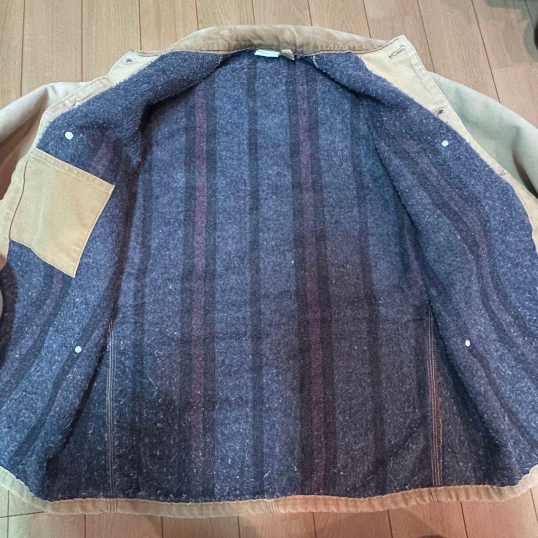 や*ー様 カーハート　チョアコート カバーオール　裏ブランケット