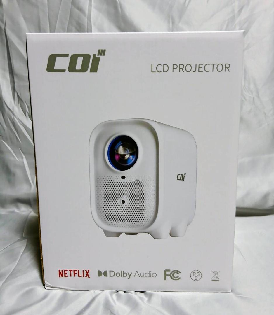 COI UNO5 プロジェクター Netflix認定 高輝度800ANSI搭載