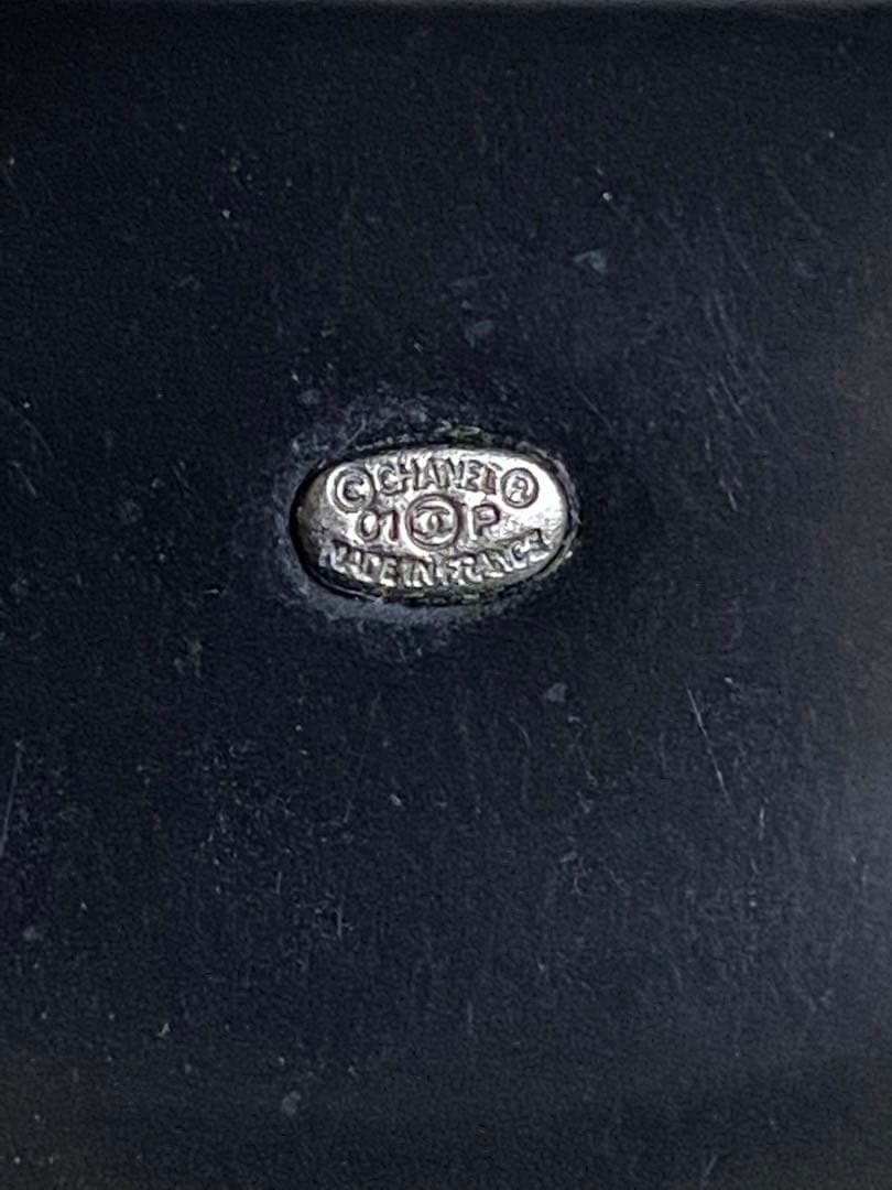 3月9日まで値下げCHANEL 二重Cロゴ バングル　ビンテージ