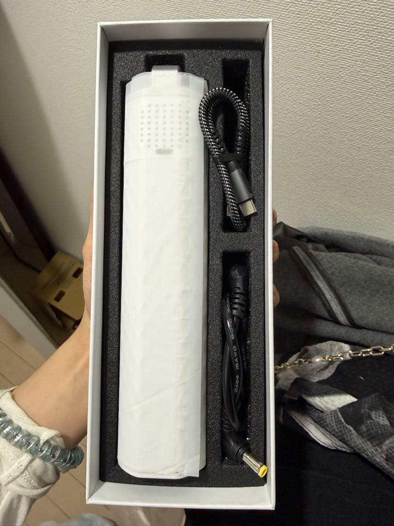 撮影 LEDライトのモバイルバッテリー ポータブルバッテリー