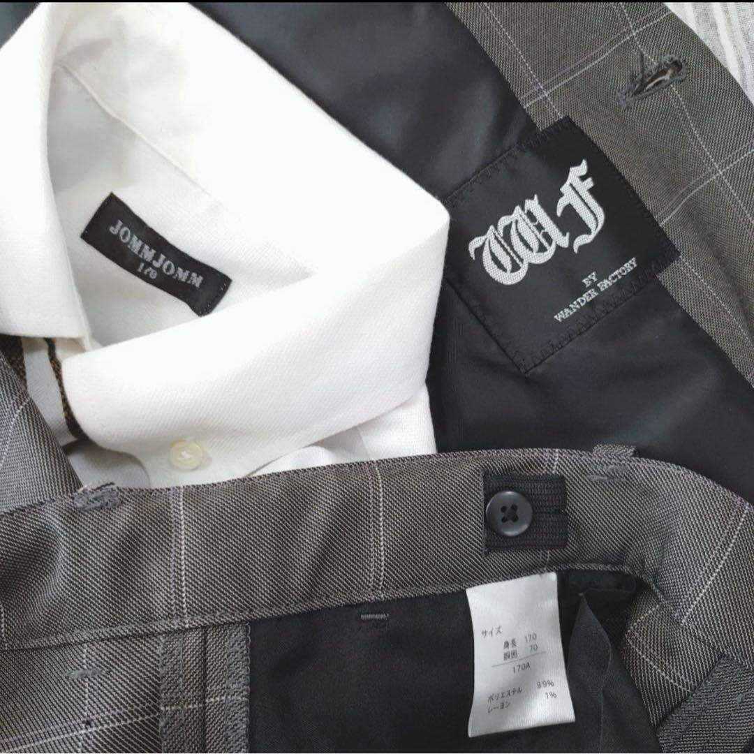 WANDER FACTORY チェック柄スーツ170