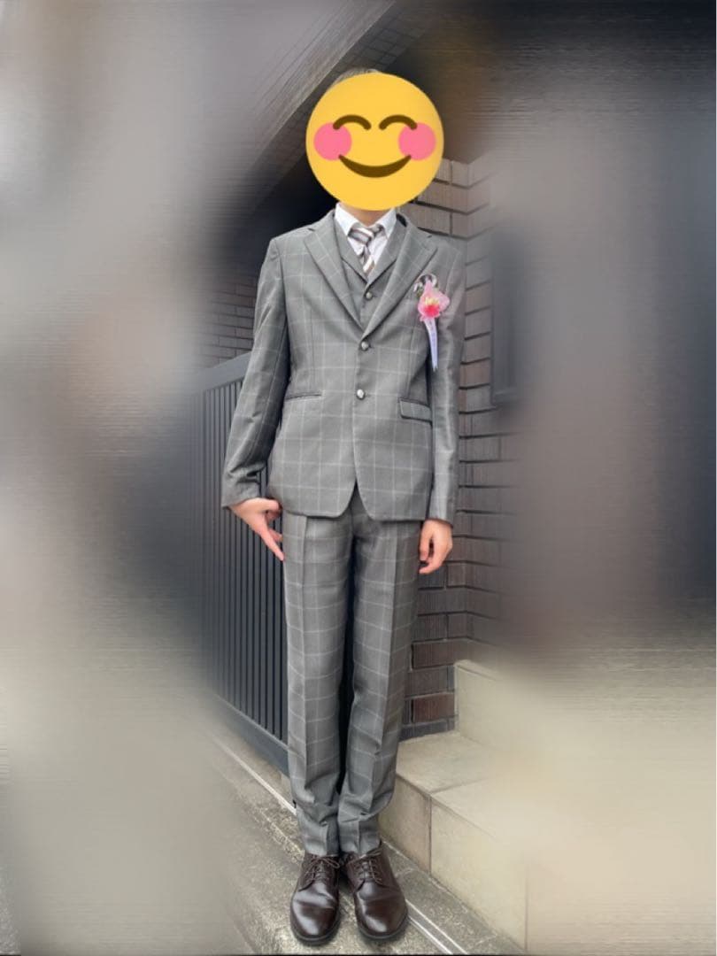 WANDER FACTORY チェック柄スーツ170