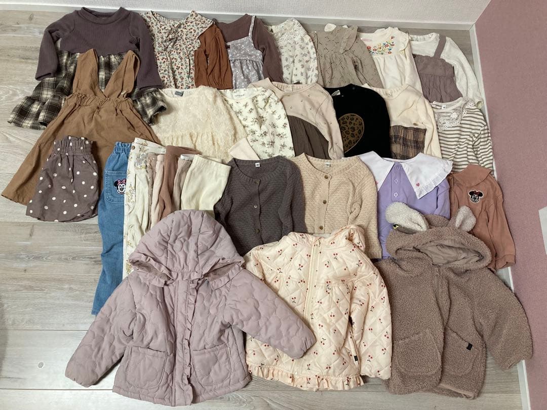 90センチ 女の子 子ども服 まとめ売り 30点