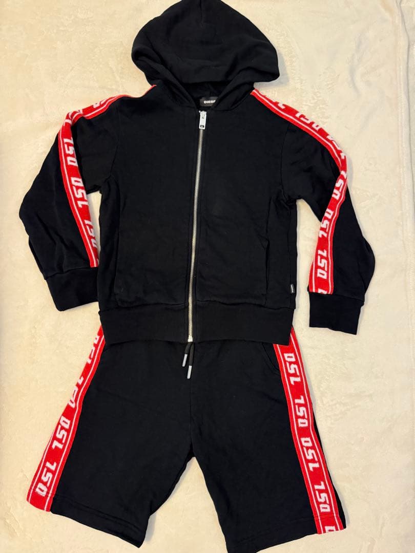 美品DIESEL サイズ8（130）パーカートレーナーパンツ　おまけあり合計5点