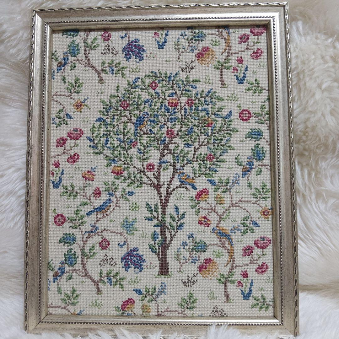 クロスステッチ完成品ホビーラホビーレ　ケルムスコットツリー