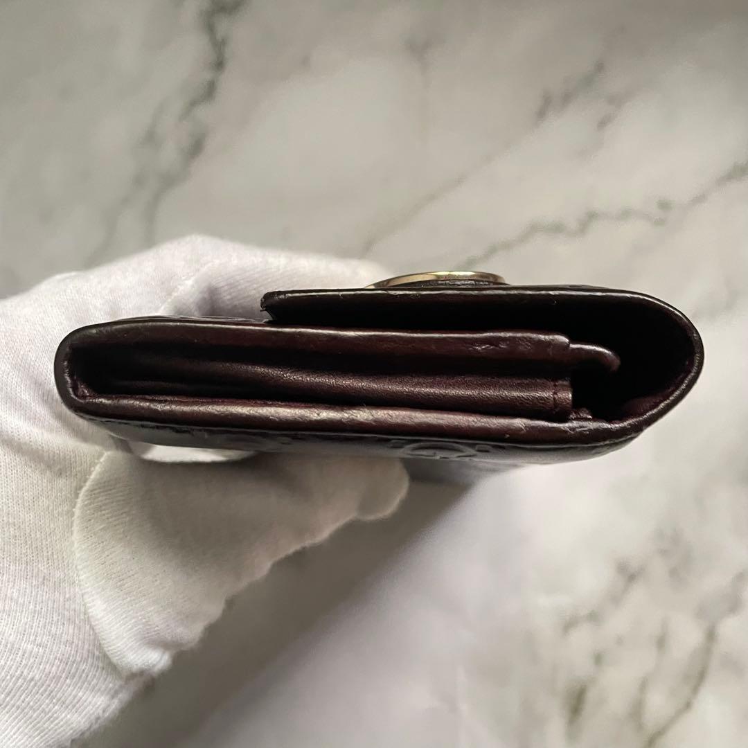 GUCCI グッチ　シマ ラブリー インターロッキング　長財布　0108-⑧