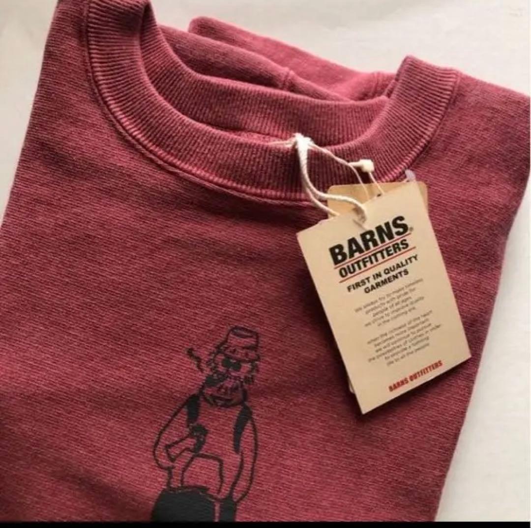 BARNS スウェットMサイズ　新品　定価14000円