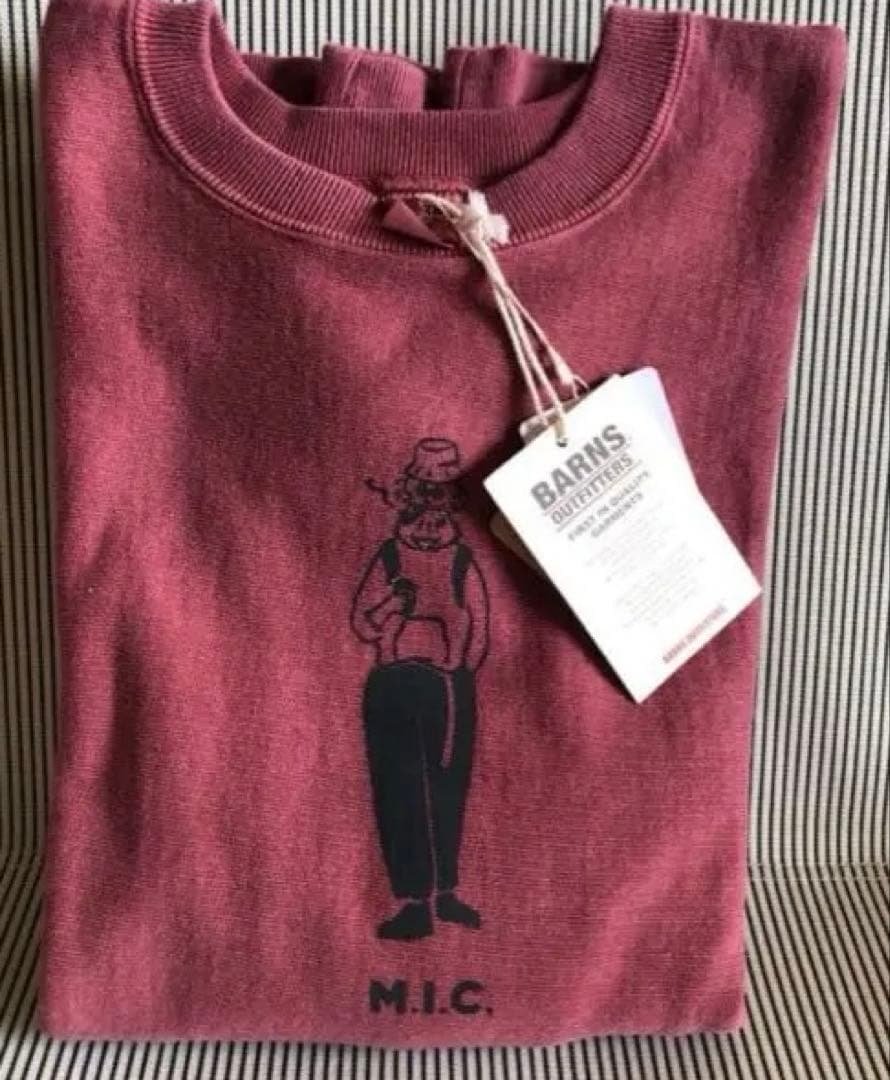 BARNS スウェットMサイズ　新品　定価14000円
