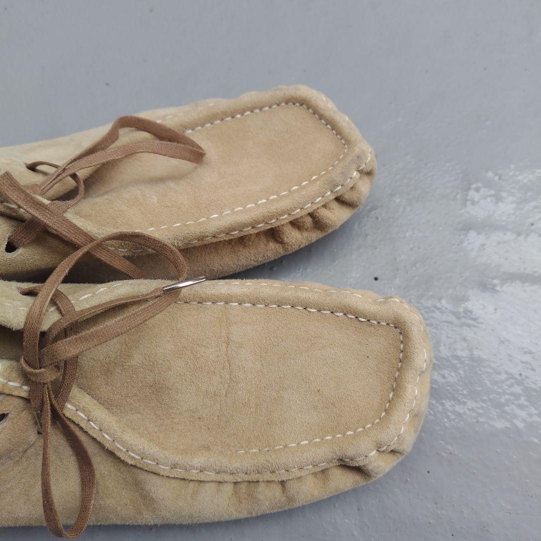 AURALEE モカシン 7 ムートン ショートブーツ