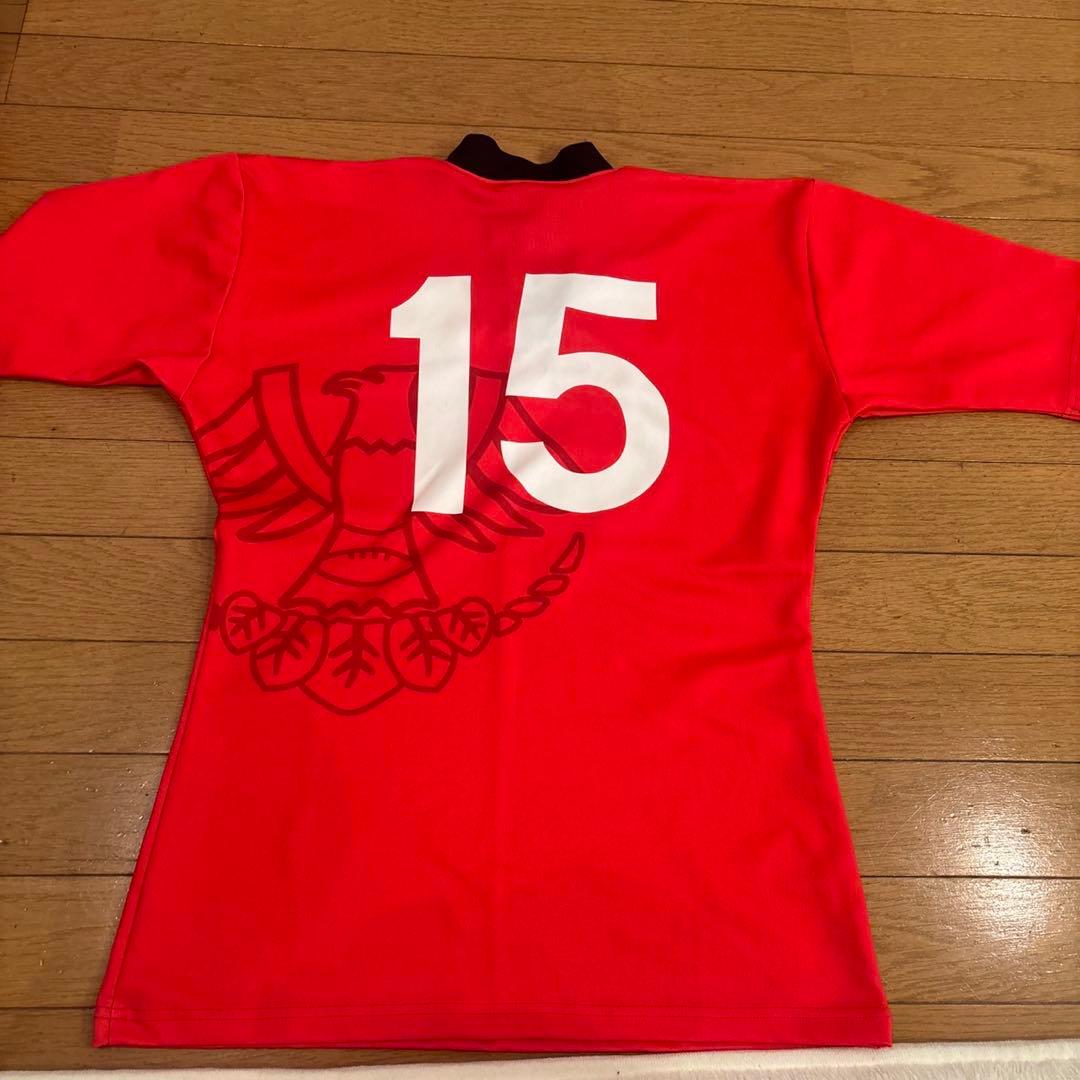 帝京大学　ラグビージャージ背番号15　サイズXO