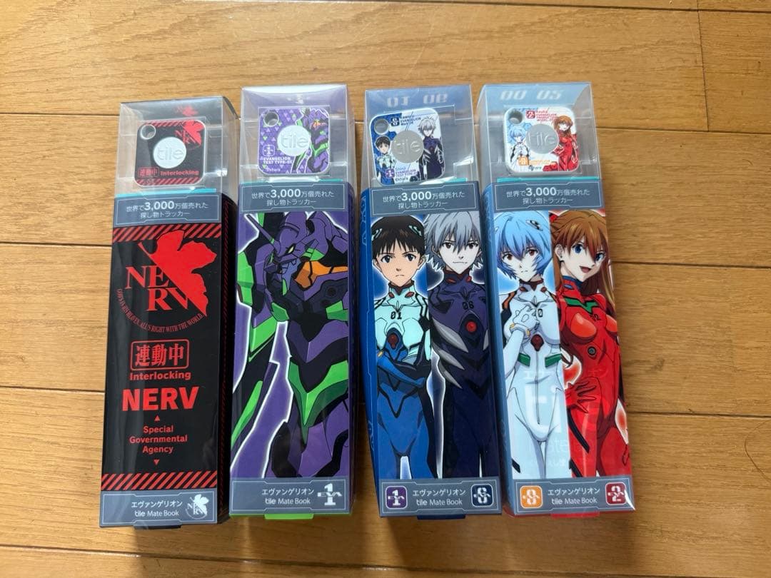 【激レア】Tile エヴァンゲリオンコラボ　全種類セット