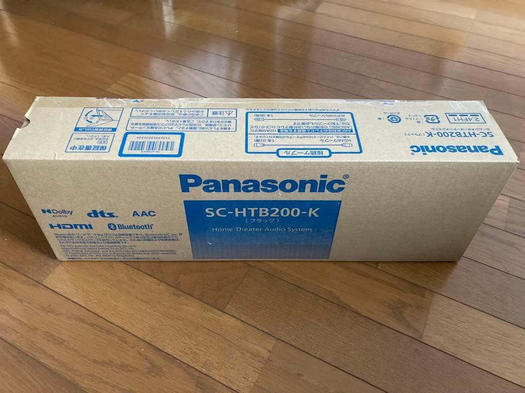 新品未開封 パナソニック サウンドバー SC-HTB200-K ブラック