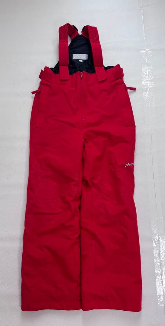 【美品】phenix フェニックス スキーウェア 上下セット 140 調節機能付