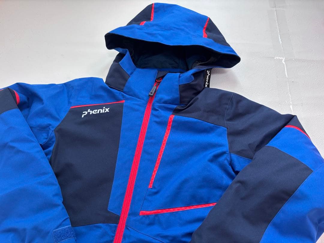 【美品】phenix フェニックス スキーウェア 上下セット 140 調節機能付