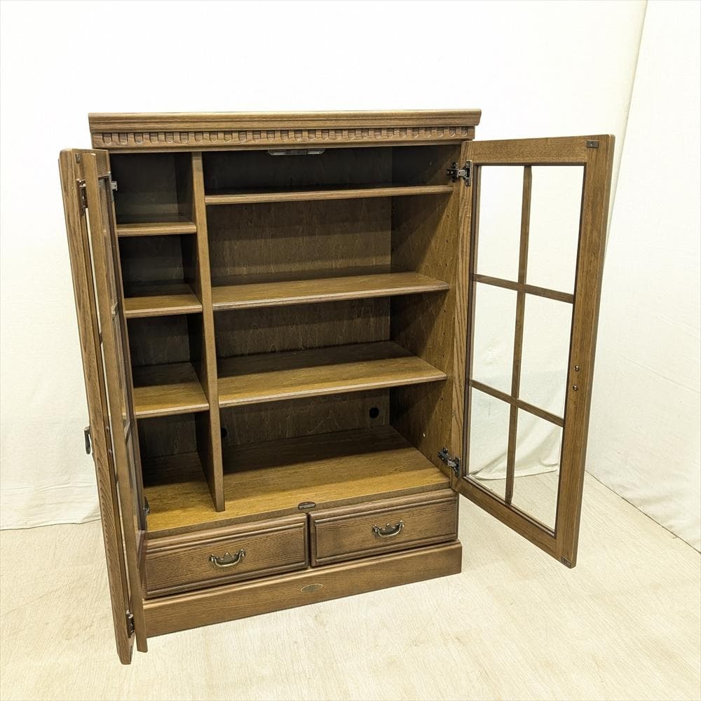 美品　アトランタ　サイドボード　本棚　キャビネット　AVボード　オーディオラック