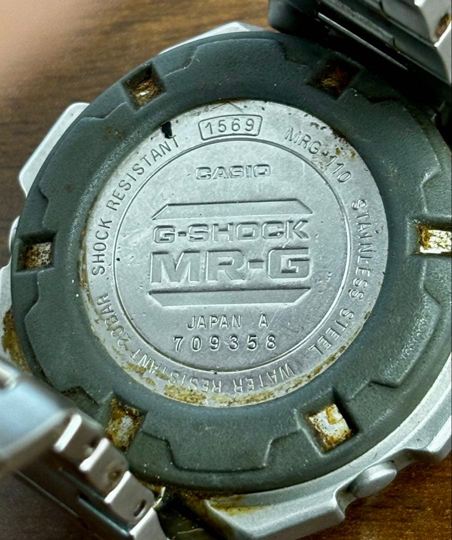匿名配送【CASIO MR-G G-SHOCK】腕時計※ジャンク品扱い