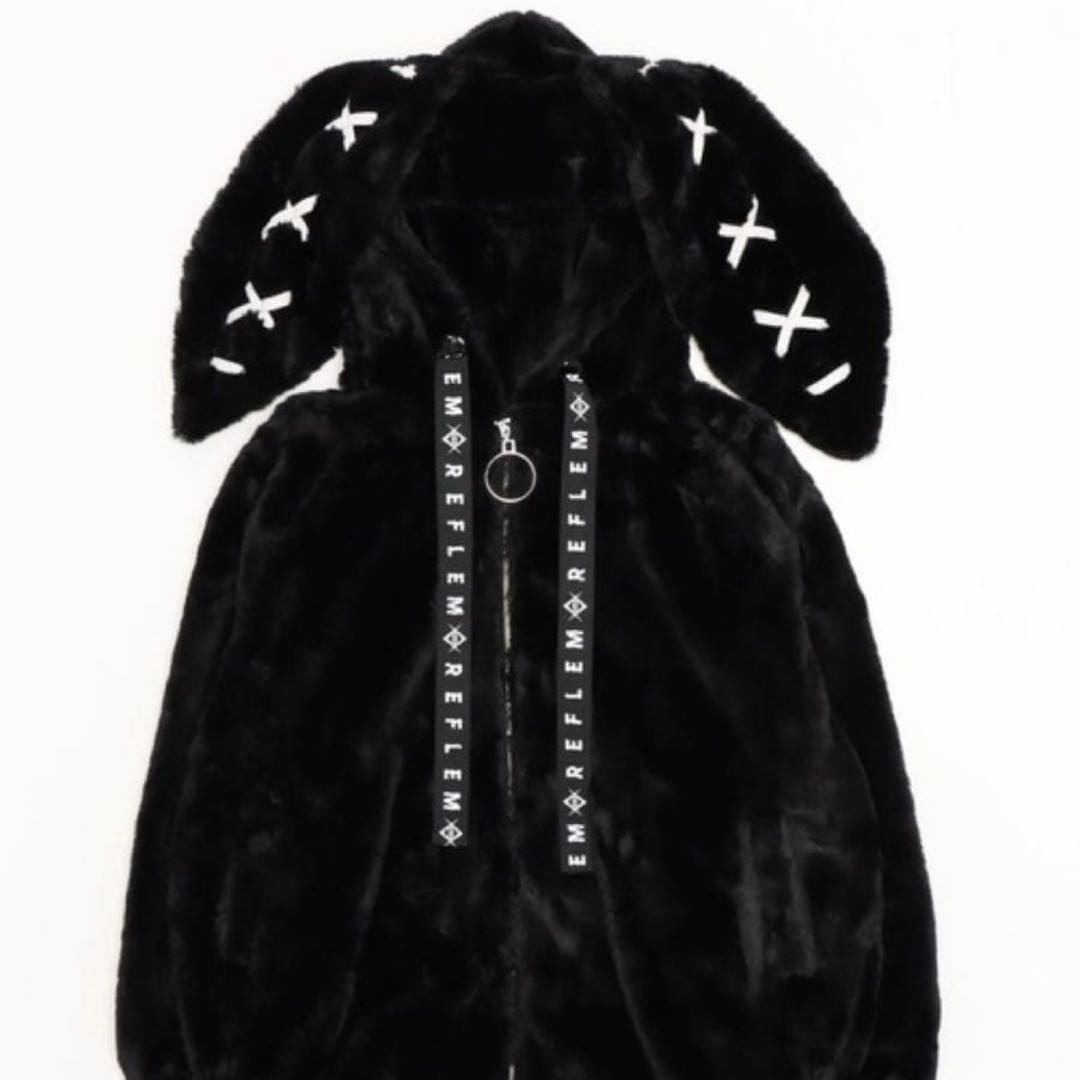 完売品♡レフレム うさ耳BIGファーパーカー/ファーブルゾン フーディー 23年