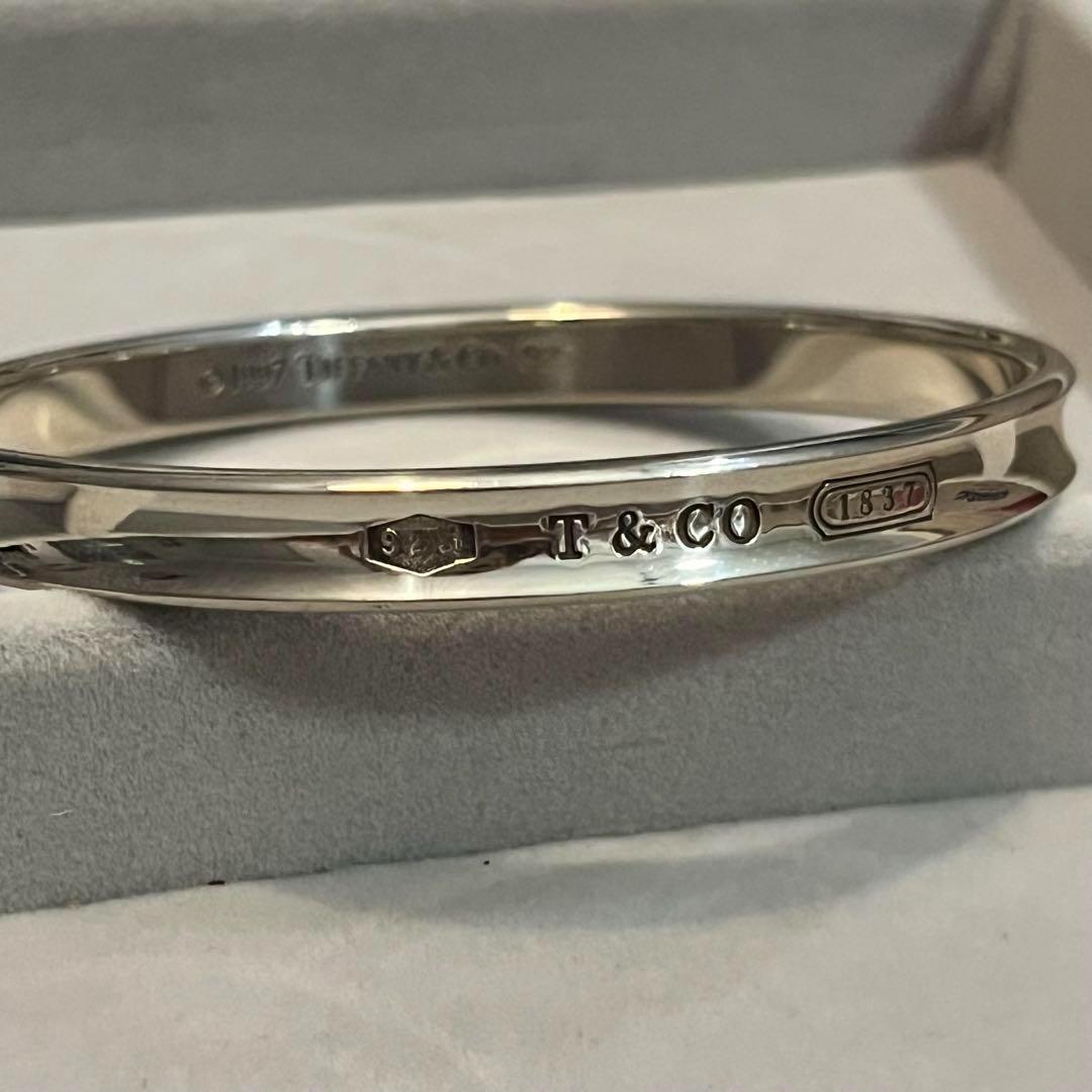 ティファニー 1837ナローバングル925 18cm