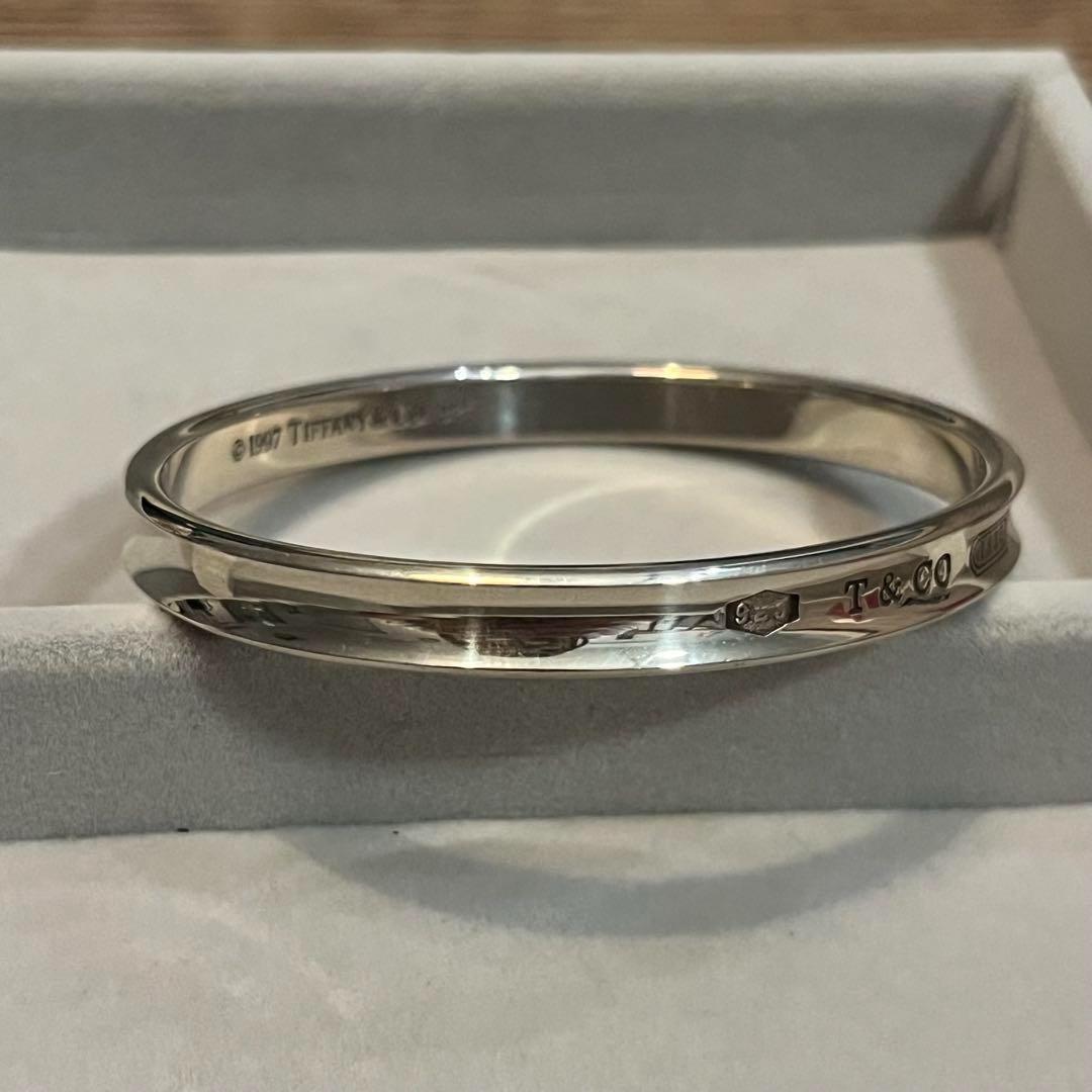 ティファニー 1837ナローバングル925 18cm