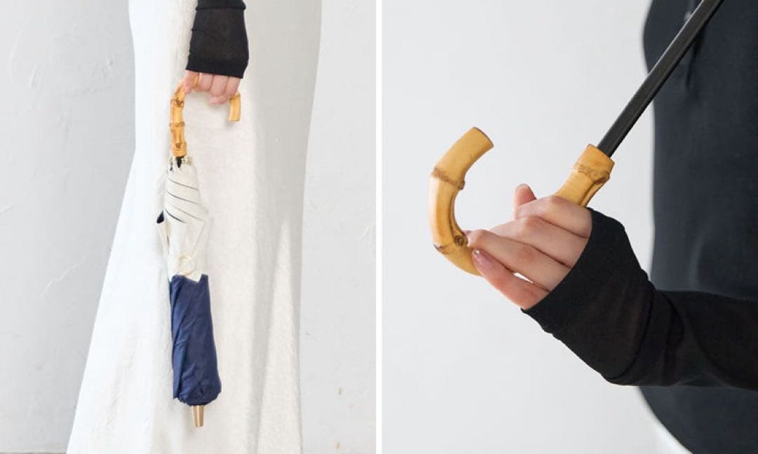 Mukii FOLDING UMBRELLA ベージュ