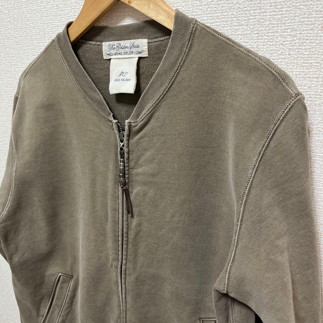 レミレリーフ ジップアップスウェット ネイティブアメリカン Y2K ロンハーマン