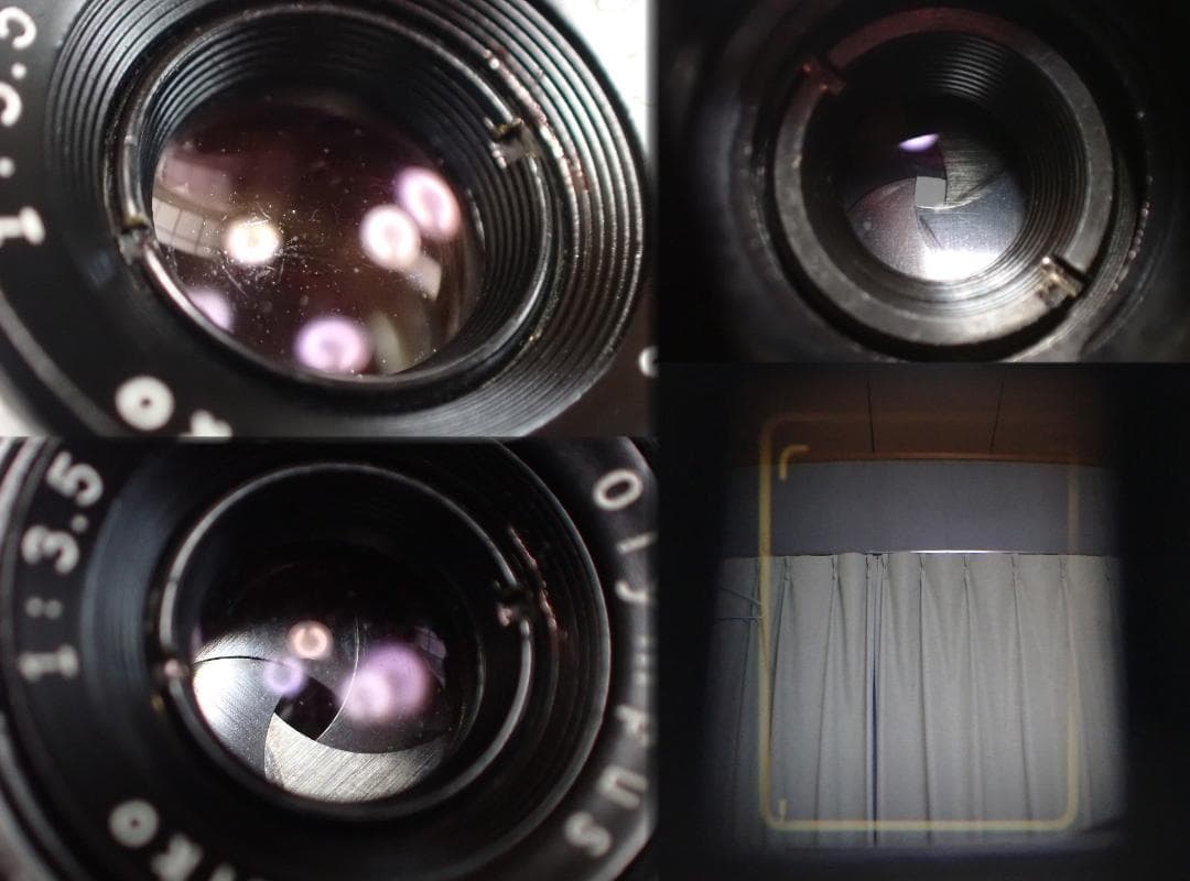 オリンパスペンS3.5　希少　実写済み　OLYMPUS PEN S3.5