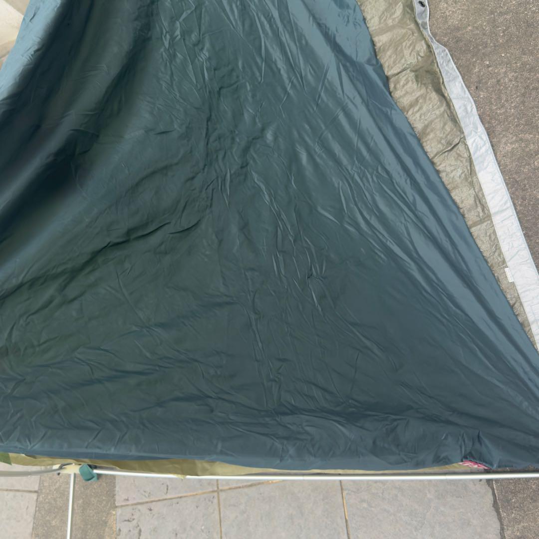 人気モンベル　ムーンライトテント 1型アイボリー　純正グランドシート付