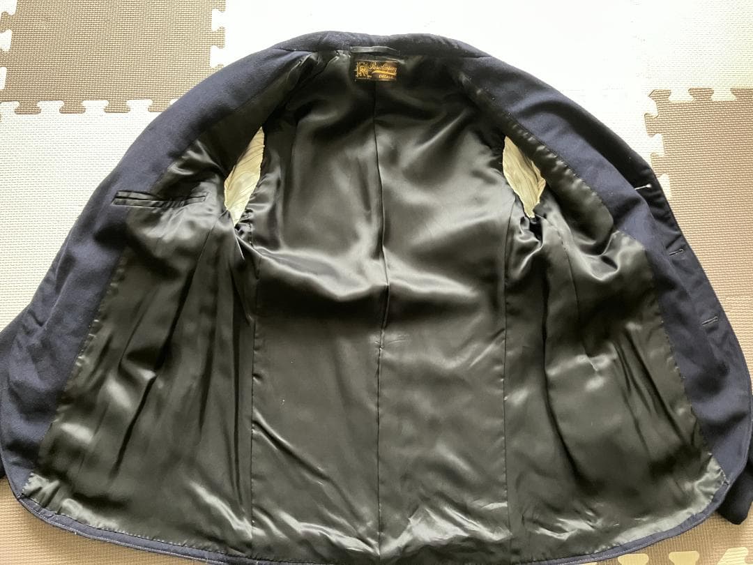 VINTAGE ビンテージ　サックコート　Rose & Company ネイビー